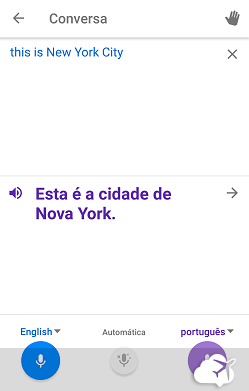 Google Tradutor Inglês x Português x Inglês